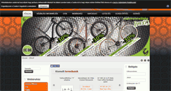 Desktop Screenshot of kerekparwebaruhaz-szeged.hu